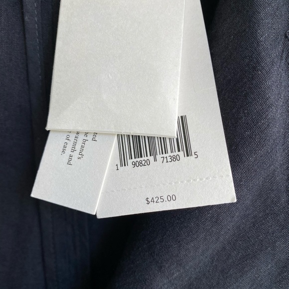 Vince. Drapey Linen Jacket size M - Picture 7 of 7